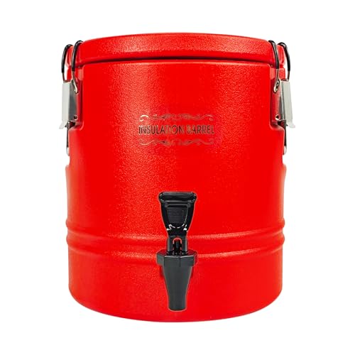 Finopro Insulated Beverage Dispenser 12L, Hot & Cold Drink Dispenser with 304 Stainless Steel Interior, Portable Water Coo...