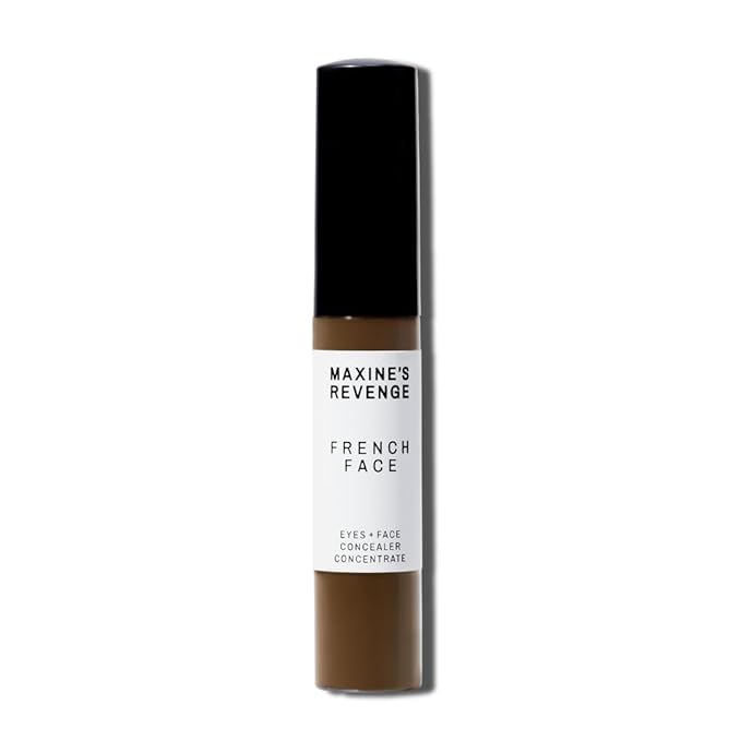 Maxine's Revenge FRENCH FACE CONCEALER | Hydrating & Blurring for Eyes + Face (Deep Coffee)