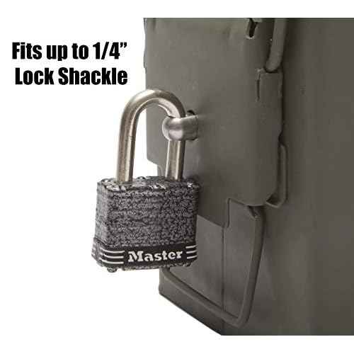 Case Club Locking Hardware Kit for Steel 50 Cal, Fat 50, 30 Cal, 20 mm, 40 mm Ammo Cans