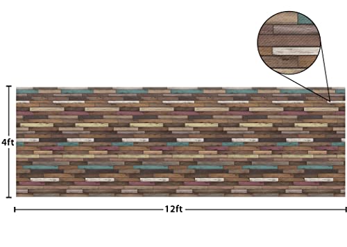 Teacher Created Resources Reclaimed Wood Better Than Paper Bulletin Board Roll (TCR77399)