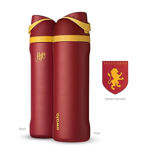 Owala Harry Potter FreeSip Insulated Stainless Steel Water Bottle with Straw, BPA-Free Sports Water Bottle, Great for Trav...