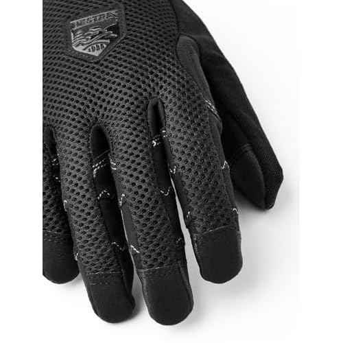 Hestra Ergo Grip Enduro Breathable Protective Full Finger Bike Glove for Men/Women | 5-Finger Durable Lightweight Glove for Mountain Biking