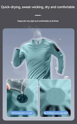 Men’s 3-Piece Activewear Set, Long-Sleeve Compression Top, Shorts & Tights for Running, Gym Workouts, Training Sessions