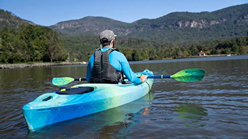 Perception Kayaks Joyride 10 - Sit Inside Kayak for Adults and Kids - Recreational and Multi-Water Kayak with Selfie Slot...