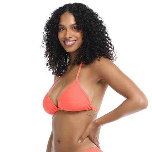 Body Glove Women's Smoothies DITA Solid Slider Triangle Bikini Top