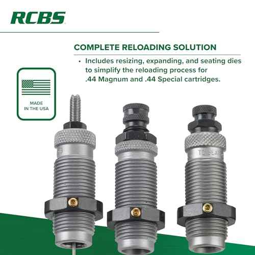 RCBS 3 Die Set .44 Mag/.44 Special