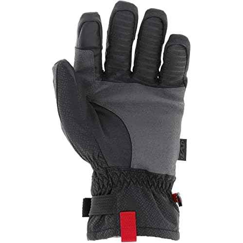 Mechanix Wear: ColdWork Peak Winter Work Gloves, Waterproof Barrier, Equipped with 100g PrimaLoft Gold Insulation, Touch Capable Winter Gloves, For Moderate Cold Weather (Black/Gray, XX-Large)