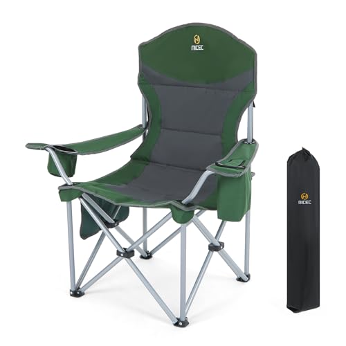 Nice C Camping Chair, Portable Chair, Lawn Chairs Ultralight High Back Folding Camping Chair, Backpacking Chair
