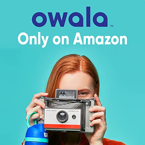 Owala FreeSip Insulated Stainless Steel Water Bottle with Straw, BPA-Free Sports Water Bottle, Great for Travel, 24 Oz, Ca...