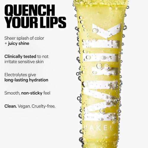 Milk Makeup Balmade Electrolyte Lip Balm – Hydrating, Sheer Gloss Nourishes + Replenishes Moisture – Clean, Vegan Formula ...