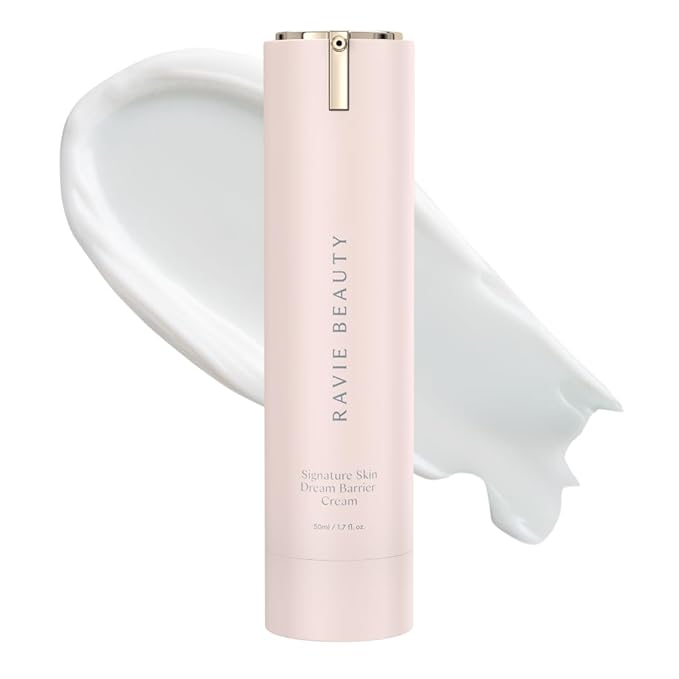 Ravie Beauty Signature Skin Dream Barrier Cream Hydrating Face Moisturizer with Peptides, Ceramides & Niacinamide, Fast-Ab...