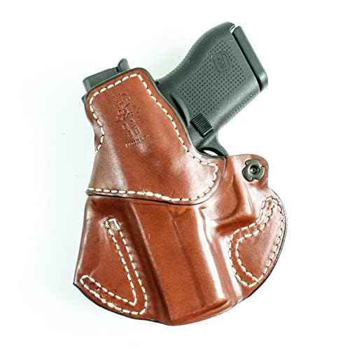 DeSantis 028BA8JZ0 Gunhide, Cozy Partner Inside The Pant Holster, Fits Sig P365 Right Hand Black Leather