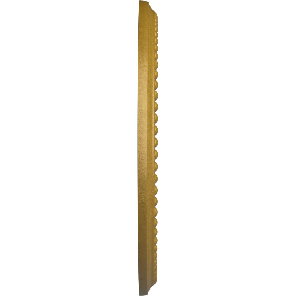 Ekena Millwork Cm12Brpgs 12-1/2 X 3-7/8 X 3/4 Bradford Ceiling Medallion, Pharaohs Gold