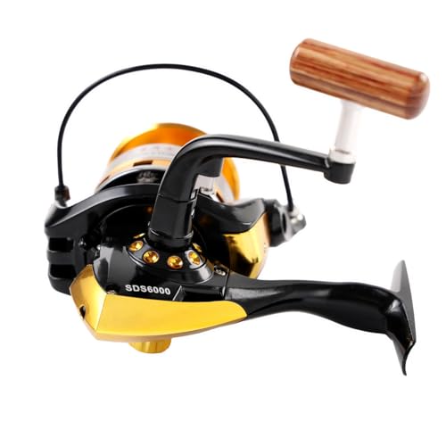 Diwa Spinning Fishing Reels for Saltwater Freshwater 1000 2000 3000 4000 5000 6000 Series Fishing Spool Left/Right Interch...