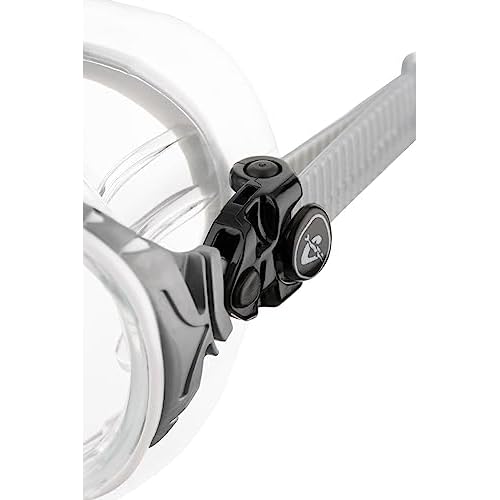 Cressi Adult High-End Scuba Diving Mask, Made in the Revolutionary Crystal Silicone - Big Eyes Evolution Crystal: Made in Italy