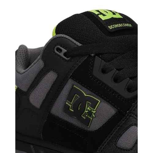 DC Men's Stag Sneaker, Black/Blue 1, 14