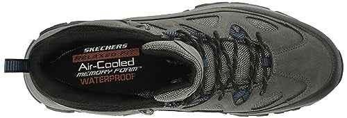 Skechers Men's USA Rickter Mid-Waterproof Lace Up Hiking Boot