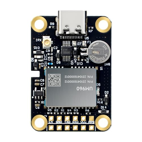 MJ GPS RTK Module, Centimeter-Level high-Precision Tracker, All-Constellation(GPS/BDS/GLONASS/Galileo/QZSS) GNSS Receiver,...