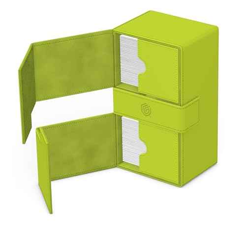 Ultimate Guard - Twin Flip'n'Tray 200+ Xenoskin - 2025 Summer Edition - Lime