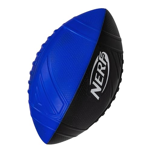 Nerf Pro Grip Football, Blue, Classic Foam Ball, Easy to Catch & Throw, Sports Toys, Christmas Gifts or Stocking Stuffers ...