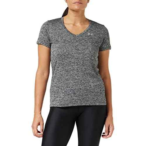Under Armour Womens Tech Short-Sleeve V-Neck - Twist