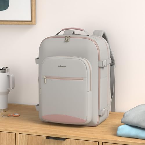 LOVEVOOK Travel Backpack for Women & Men 40L,Airline Approved Carry On Backpack Travel Essentials,TSA Carry on Luggage,Wat...