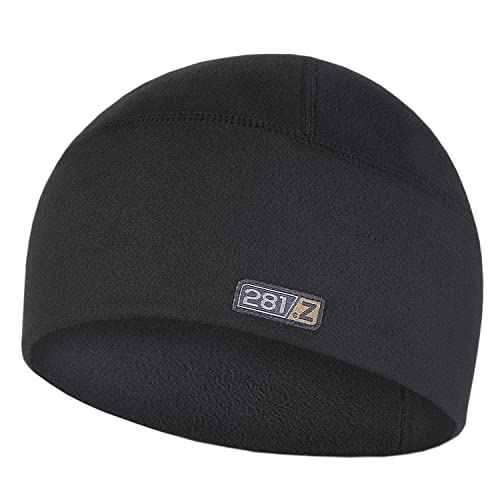 281Z Polartec Wind Pro Winter Skull Cap - Military Tactical Outdoor Sport - Watch Cap Fleece Beanie (Black)