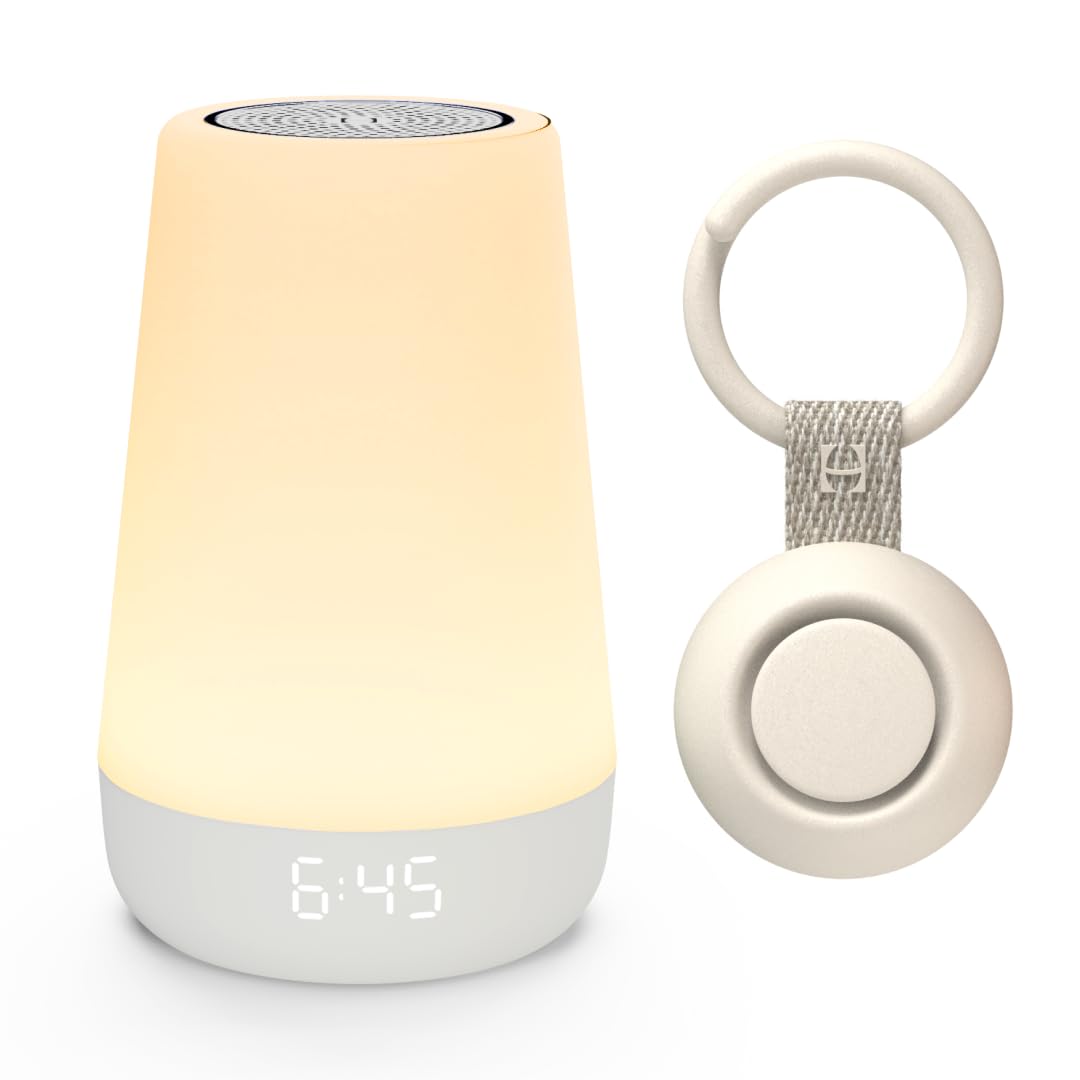 Hatch Baby Sleep Bundle: Home & Travel Sound Machines Includes Rest 2nd Gen and Portable Hatch Go (Putty)