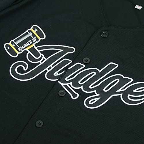 99 Baseball Jersey Embroidered Patches Sewn White Jersey with Navy Stripes