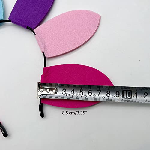 appuivbt Floral Petals Headband Flowers Hair Hoop Hairband Summer Headwear Party Costume Headpiece