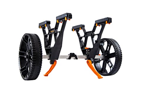 YakAttack Kayak Carts with Adjustable Frame & Wheel Options | All-Terrain, Sand & Solid Tire Variations | Durable Folding ...