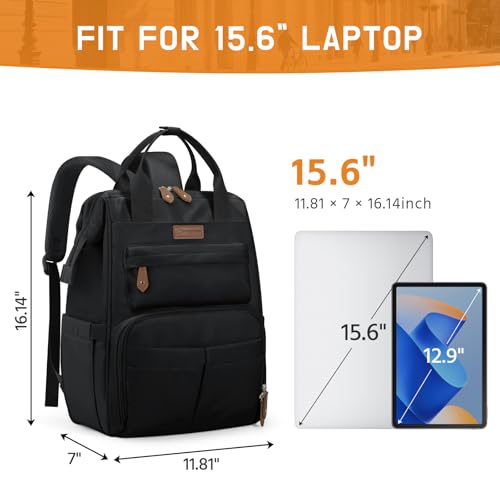 Maelstrom Laptop Backpack, Fits 15.6-17.3 Inch Travel Backpack Gift for Women Men, Waterproof College School Computer Bag,...
