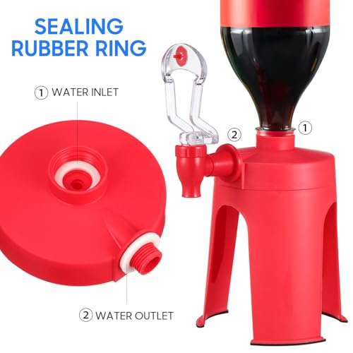 Hemoton 3Pcs Soda Dispenser Faucet Replacement Parts for Home Drink Soda Machine Water Cooler Beverage Fountain Tool