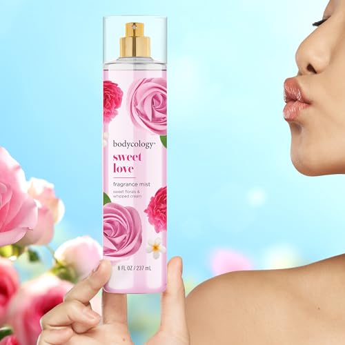 Bodycology Long-Lasting Fragrance Body Mist, Sweet Love, 8 fl oz