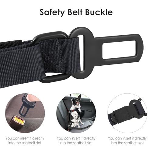 Hotsky Tactical Dog Leash Heavy Duty for Medium Large Dogs That Pull,4-6Ft Strong Bungee Shock Absorbing No Pull Dog Leash...