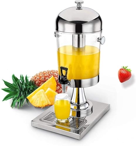 Juice & Beverage Dispenser, 35x26x60cm Drink Fountain with Stainless Steel Pipe, for Water, Sangria, Punch, and More – Ide...