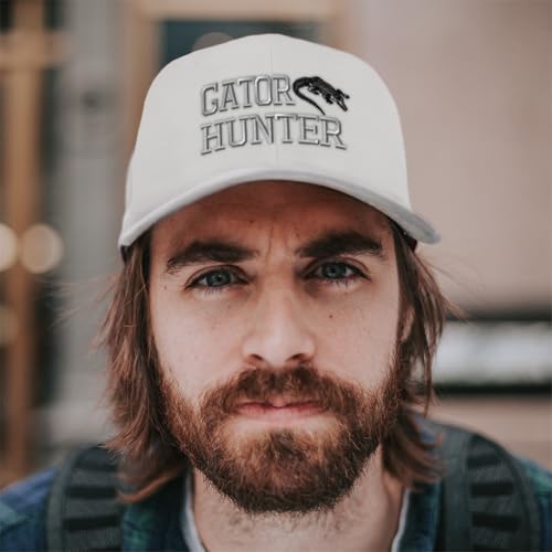 Custom Baseball Caps for Men & Women Embroidered Gator Hunter Embroidery Ladies & Men Baseball Hats Acrylic