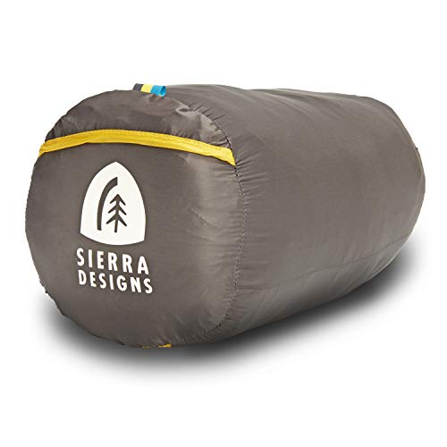 Sierra Designs Nitro 20 Degree 800 Fill DriDown Sleeping Bag - Ultralight Down Sleeping Bag for Backpacking and Camping fo...