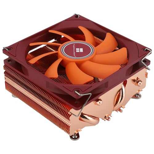 Thermalright AXP90-X53 Full Cooper Low Profile CPU Cooler ITX,with 92mm TL-9015R Slim PWM Fan ITX CPU Cooler,AGHP Technolo...