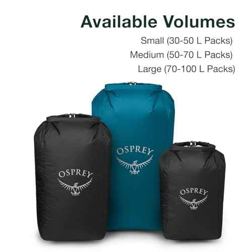 Osprey Ultralight Protective Backpack Liner, Black, Large