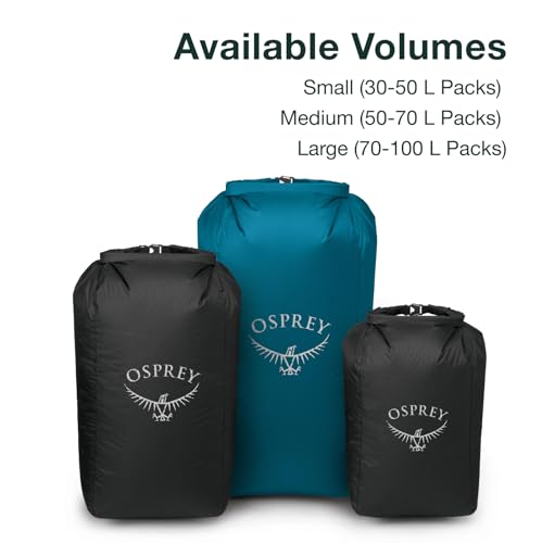 Osprey Ultralight Protective Backpack Liner, Waterfront Blue, Medium