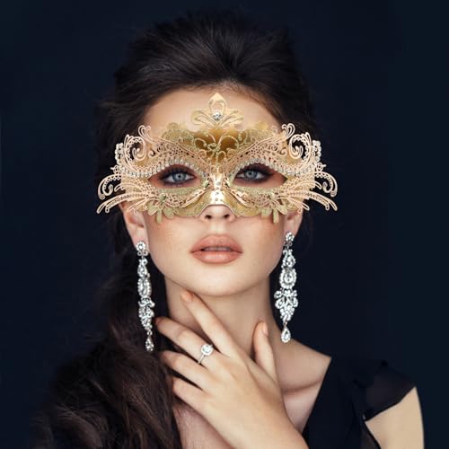 Coddsmz Masquerade Mask Venetian Masks Mardi Gras Mask Prom Ball Costume Mask Wedding Halloween Christmas Party Mask