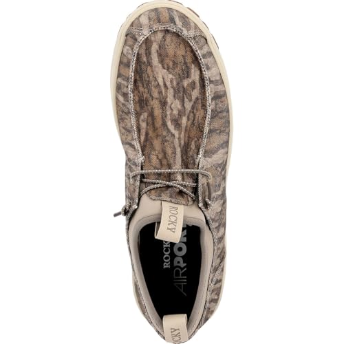 ROCKY Dry-Strike SRX Outdoor Shoe, Mossy Oak Bottomland, Size 8.5(W)