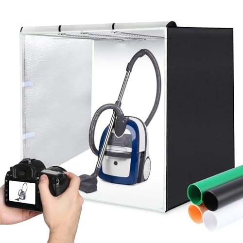 Photo Studio Light Box, PULUZ 80cm/32 inch Portable Lightbox Photo Shooting Tent Folding Photography Lighting Kit with 126...