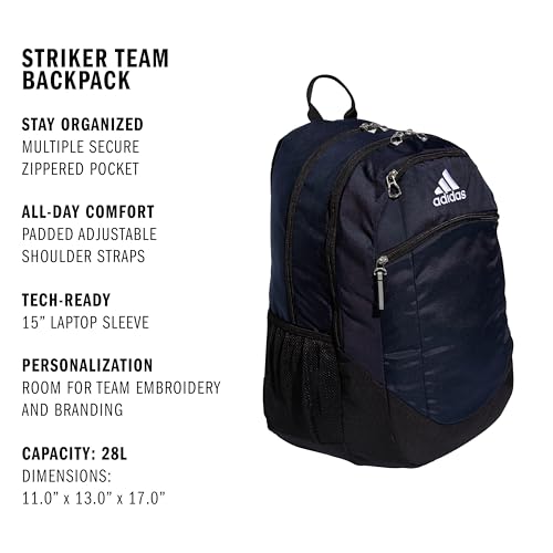 Striker Team Sports Backpack for soccer and more, workout bag for men and women
