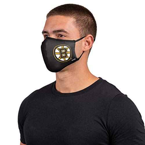 foco NHL unisex-adult NHL Team Logo Sport Reusable Washable Fashion Face Cover Mask 3-pack