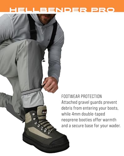 FROGG TOGGS Men's Hellbender Pro Waterproof Stockingfoot Fishing Chest Wader for Fishing