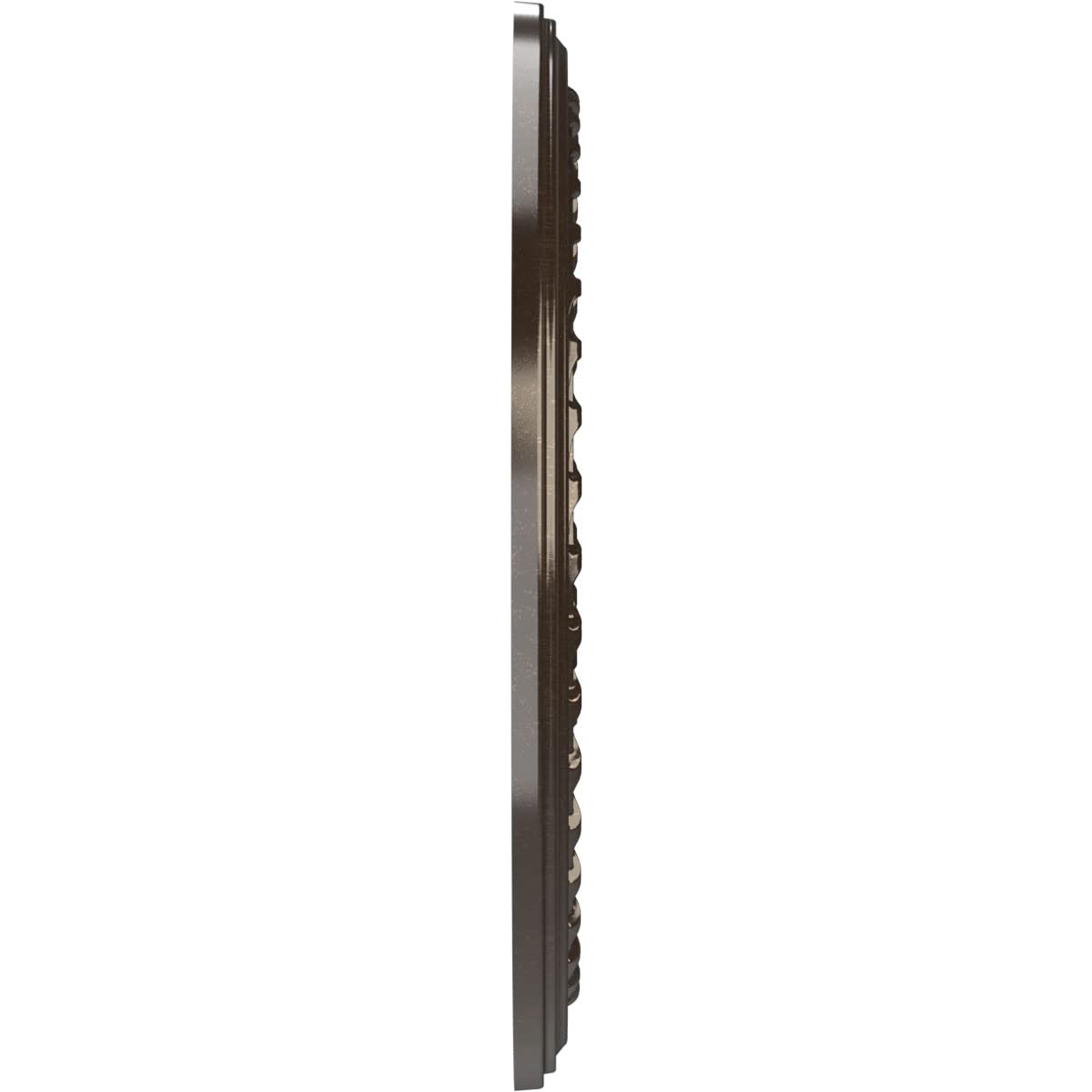 Ekena Millwork Cmp10Coeru Cole Thermoformed Pvc Ceiling Medallion (Fits Canopies Up To 4 1/4), 10Od X 3 1/2Id X 3/4P, Universal