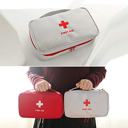 PenyaZo First Aid Bag - First Aid Kit Bag Empty for Home Outdoor Travel Camping Hiking, Mini Empty Medical Storage Bag Por...