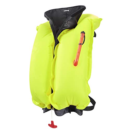 BLUESTORM Cirrus26 Inflatable PFD Life Jackets for Adults | US Coast Guard Approved Automatic Life Vest w/Manual Override ...